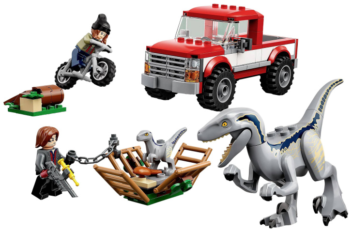 76946 Lego Jurassic World- Chytání Velociraptorů Blue a Bety