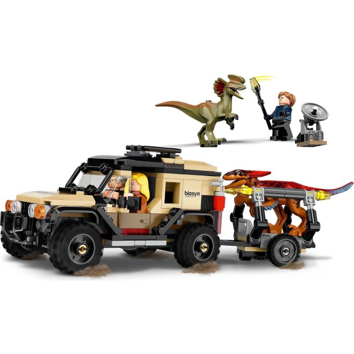 76951 Lego Jurassic World - Přeprava Pyroraptora a Dilophosaura