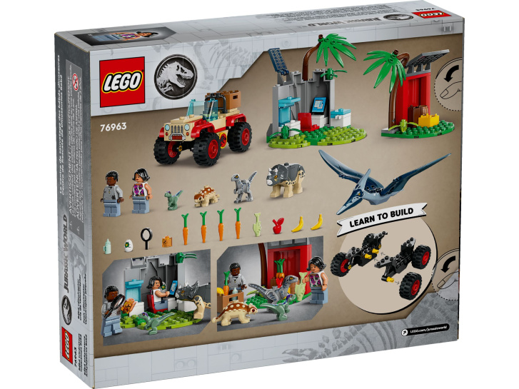 76963 Lego Jurassic World – Záchranářské středisko pro dinosauří mláďata