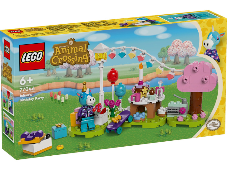 77046 Lego Animal Crossing – Julianova oslava narozenin