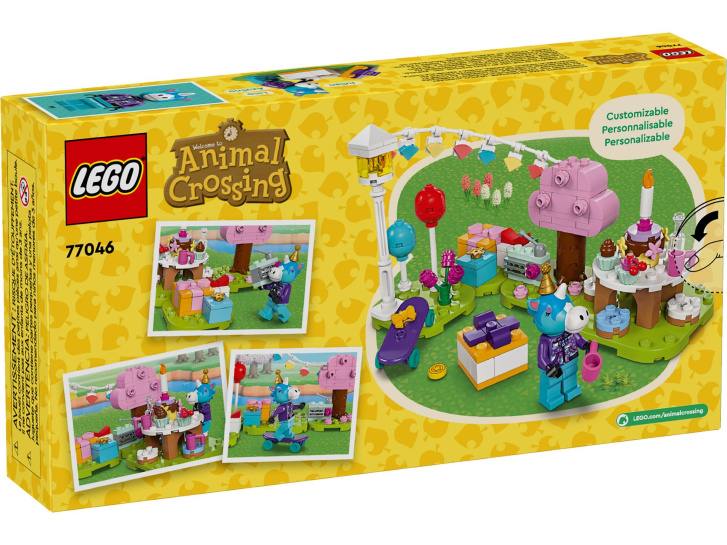 77046 Lego Animal Crossing – Julianova oslava narozenin