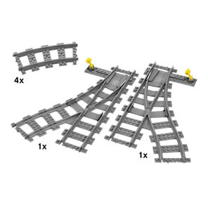 7895 LEGO CITY - VÝHYBKY