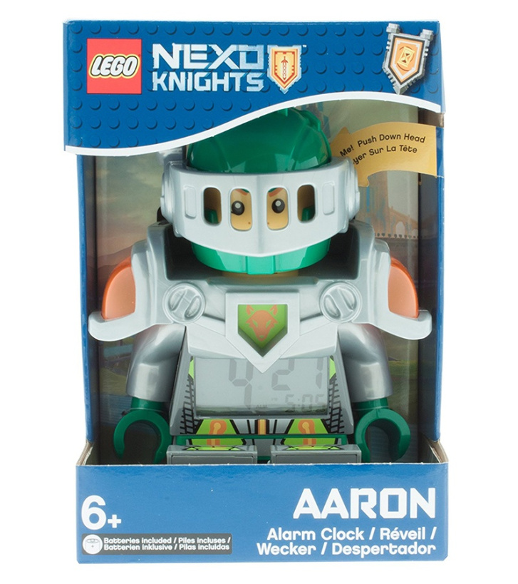 LEGO NEXO KNIGHTS AARON - Hodiny s budíkem