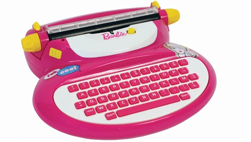 Barbie - elektronická psací stroj