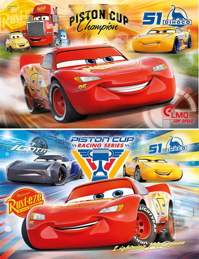 Puzzle 2x20 – Auta 3