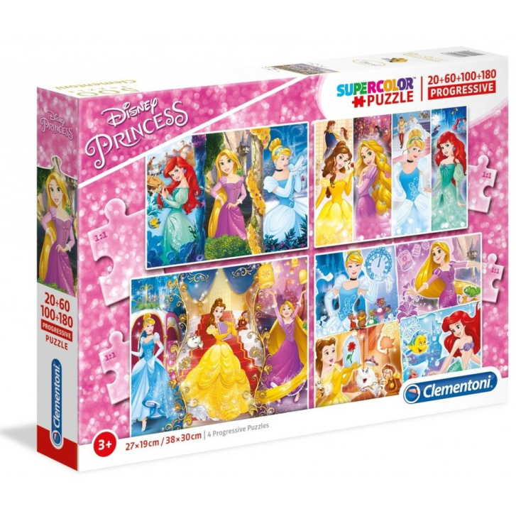 Puzzle 4v1 – Disney Princess