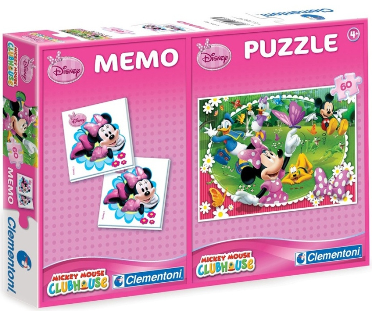 Puzzle Minnie Mouse + pexeso