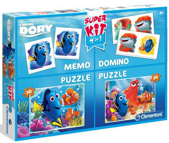 Puzzle 4 v 1 - Hledá se Dory