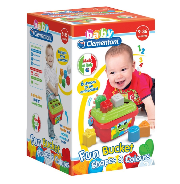 Clementoni – Barevná vkládačka 6ks