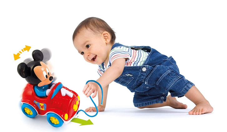 Disney baby - Tahací autíčko Mickey