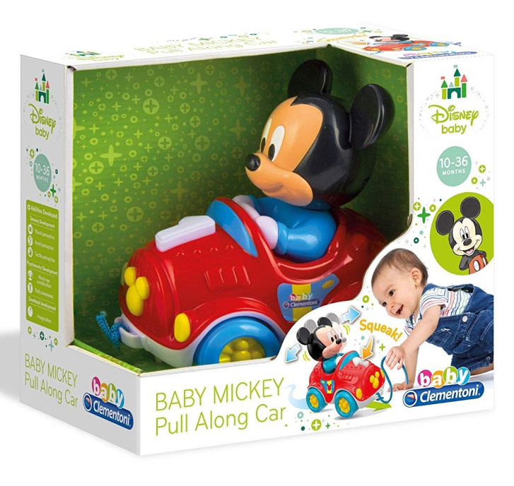 Disney baby - Tahací autíčko Mickey