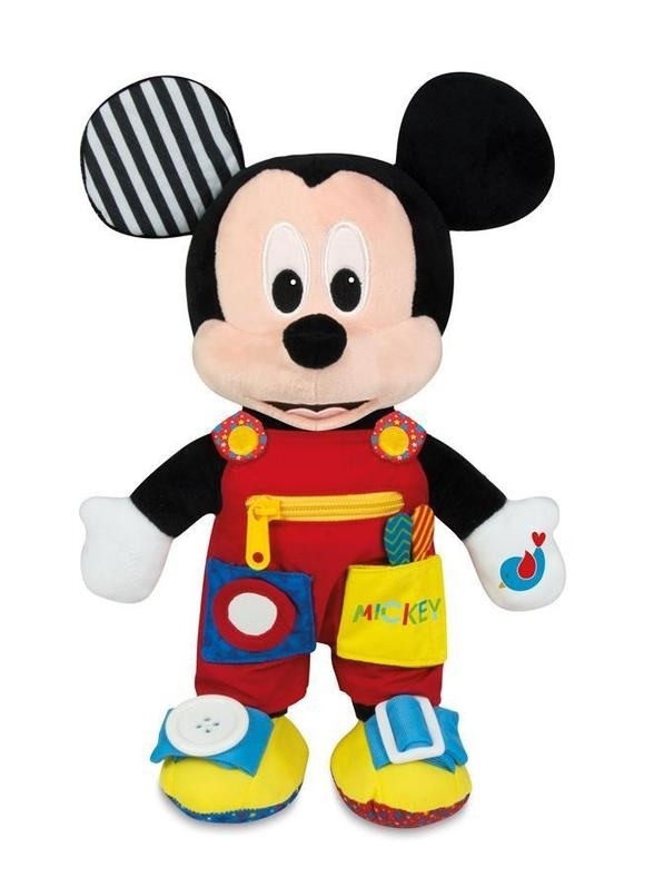 Disney Baby - Plyšový Mickey s kapsami