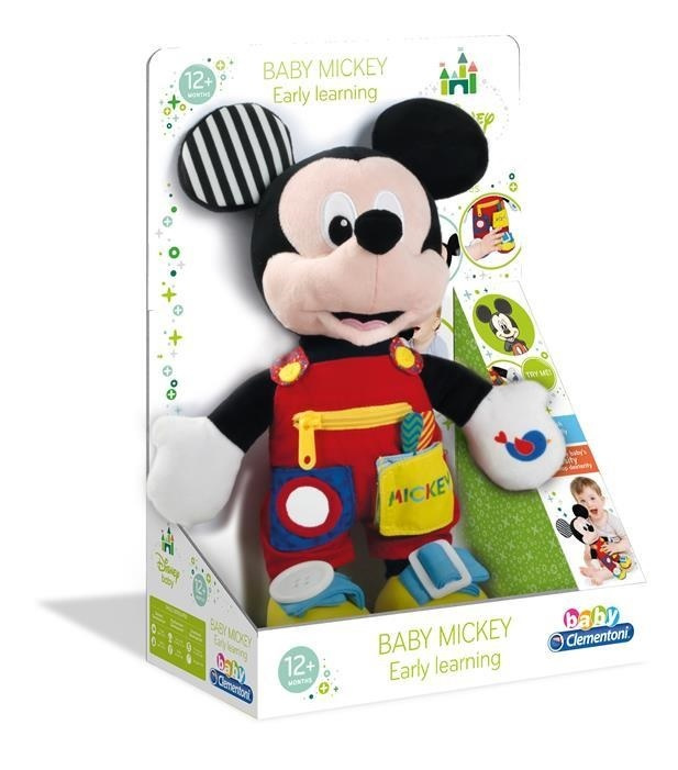 Disney Baby - Plyšový Mickey s kapsami