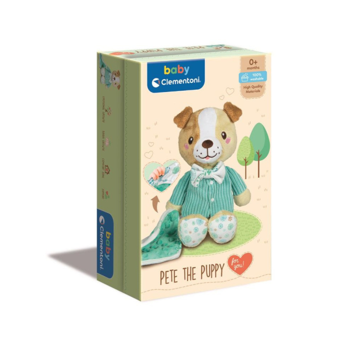 Clementoni – Plyšové štěňátko Pete