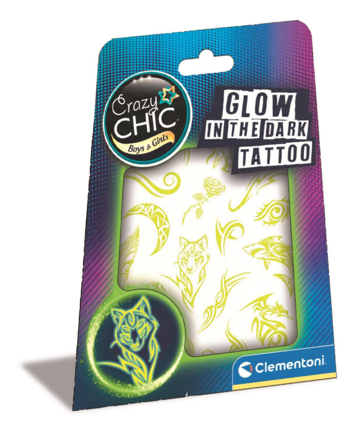 Crazy Chic – Svítící tetování