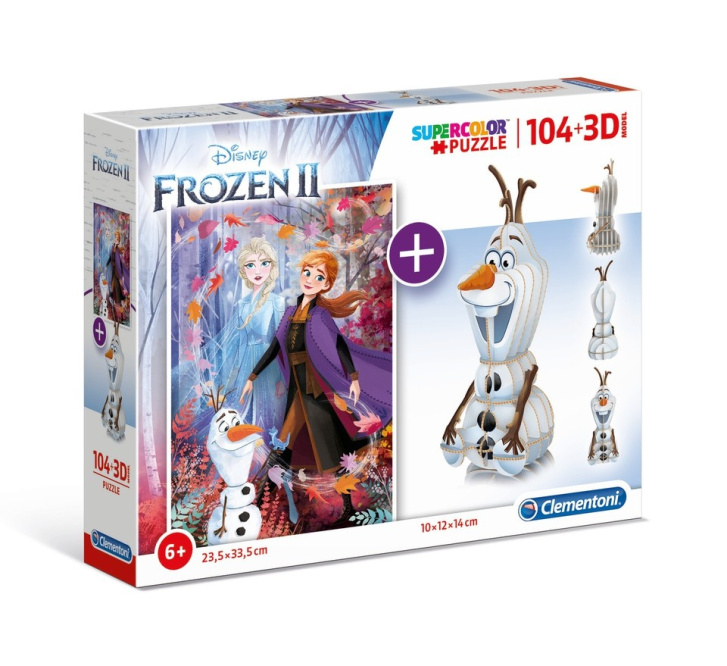 Puzzle 104 + 3D – Frozen 2