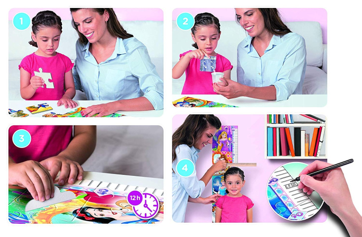 Puzzle metr Disney Princess
