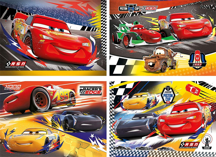 Puzzle Cars 3 Supercolor 4v1