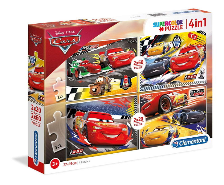 Puzzle Cars 3 Supercolor 4v1