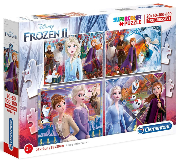 Puzzle 4v1 SuperColor – Frozen 2
