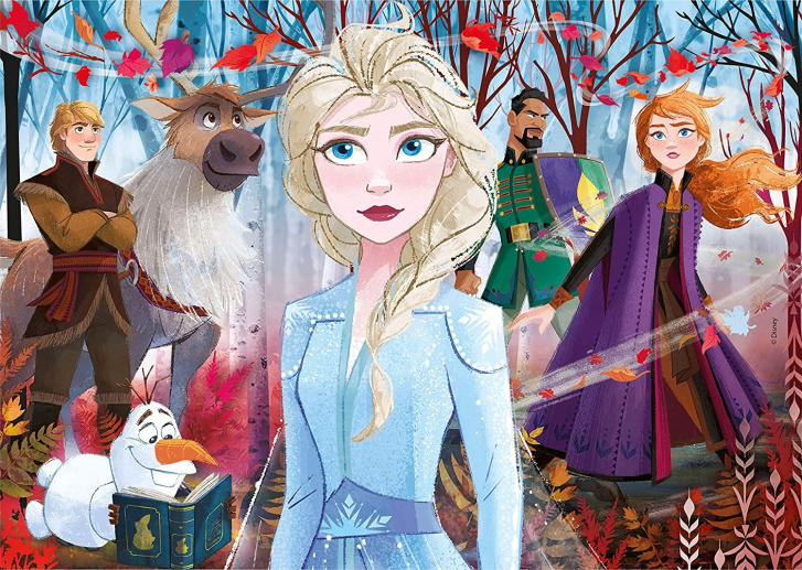 Puzzle 4v1 SuperColor – Frozen 2