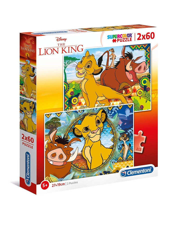 Puzzle 2x60 - The Lion King