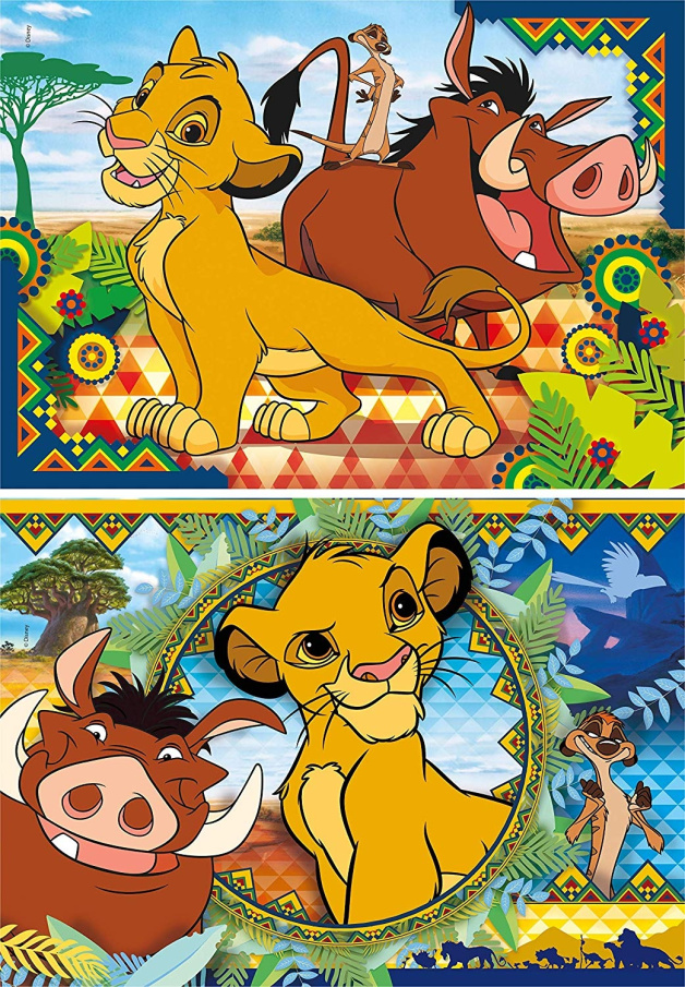 Puzzle 2x60 - The Lion King