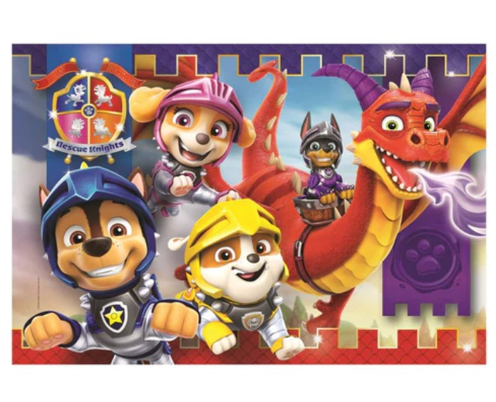 Puzzle 2 v 1 - Paw Patrol - Rytíři