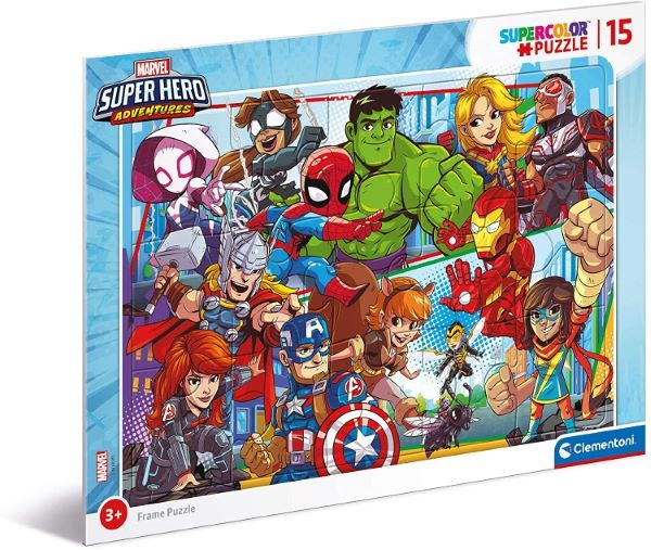 Puzzle 15 - Marvel superhrdinové