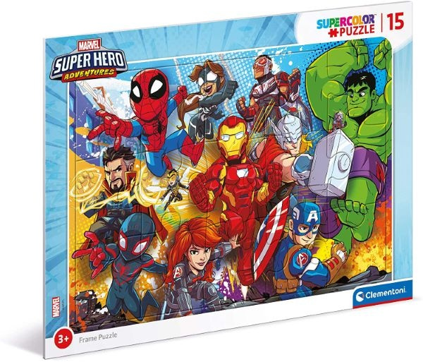 Puzzle 15 - Marvel superhrdinové