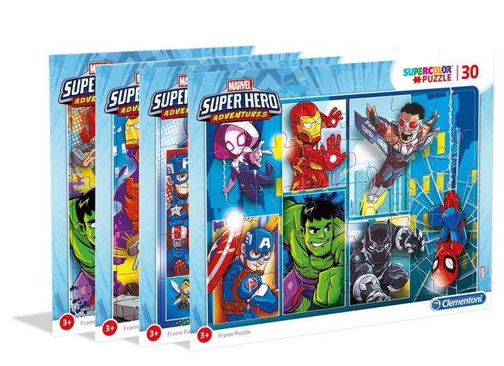 Puzzle 30 - Marvel superhrdinové