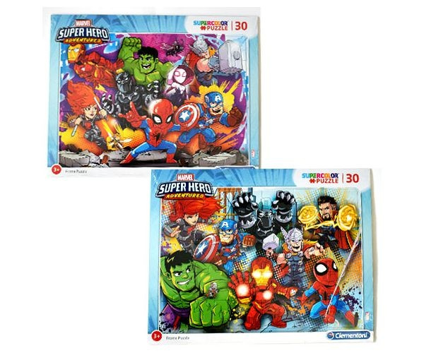 Puzzle 30 - Marvel superhrdinové
