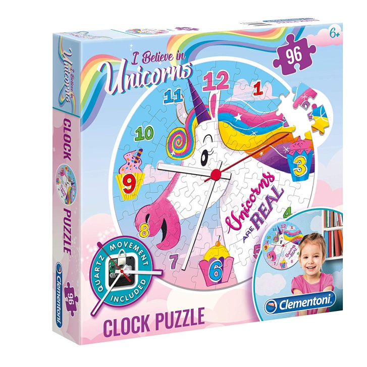 Puzzle 96 Hodiny - Jednorožec