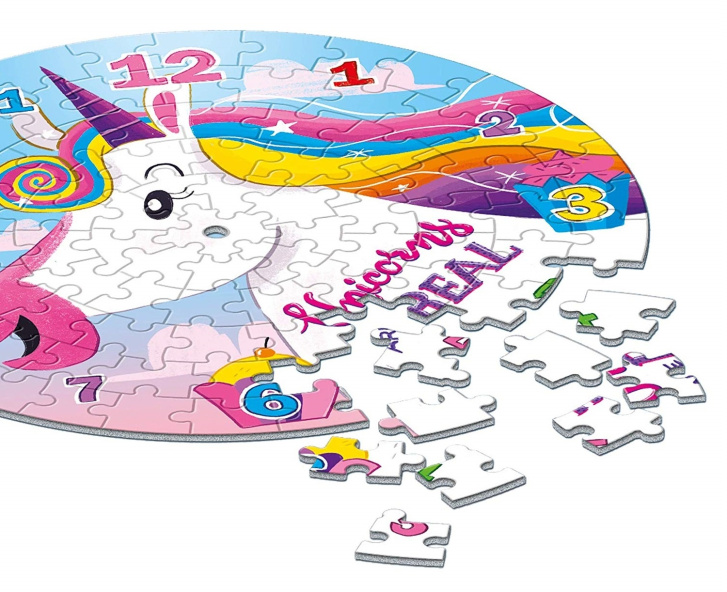 Puzzle 96 Hodiny - Jednorožec