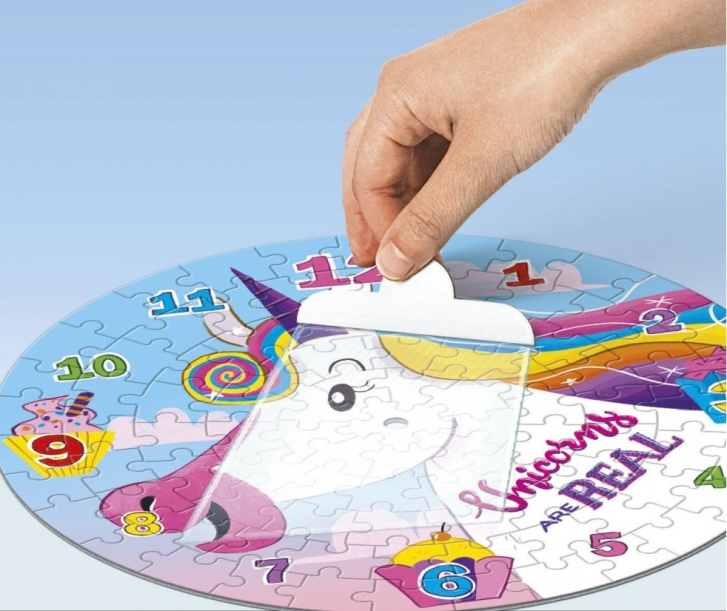 Puzzle 96 Hodiny - Jednorožec