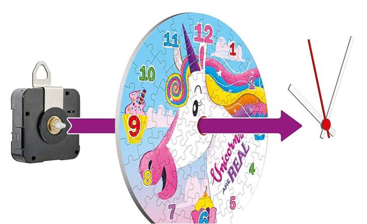 Puzzle 96 Hodiny - Jednorožec