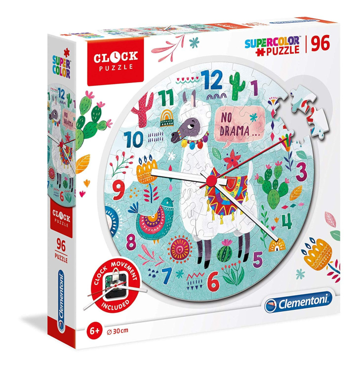 Puzzle 96 Hodiny - Lama