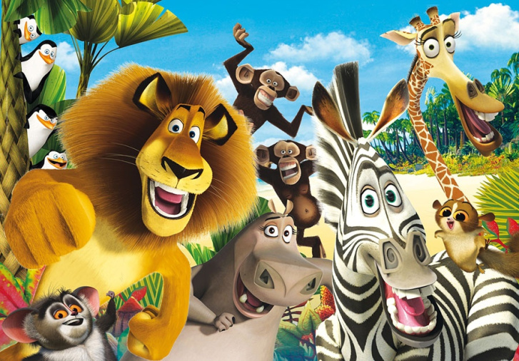 Puzzle Maxi 104 - Madagaskar