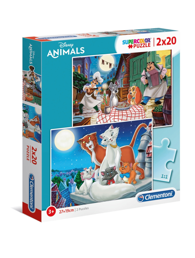 Puzzle 2x20 – Disney Animals
