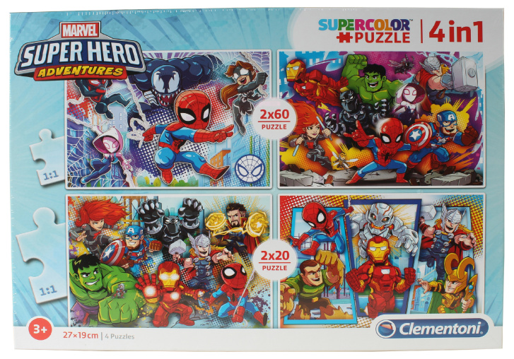 Puzzle 4v1 – Super Hero