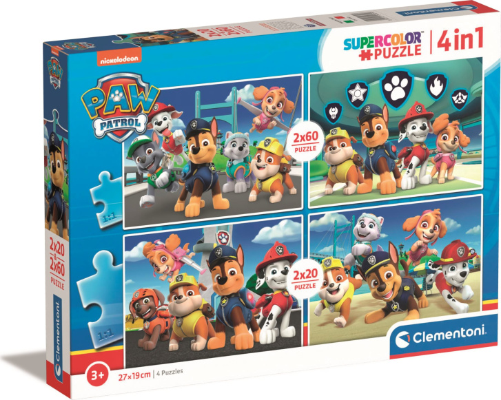 Puzzle 4v1- Paw Patrol