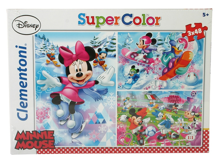 Puzzle 3x48 - Minnie Mouse