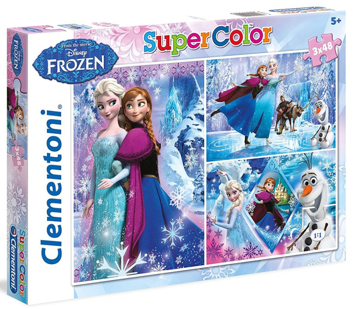 Puzzle 3 x 48 - Frozen