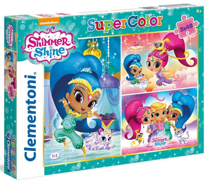 Puzzle 3 x 48 - Shimmer & Shine
