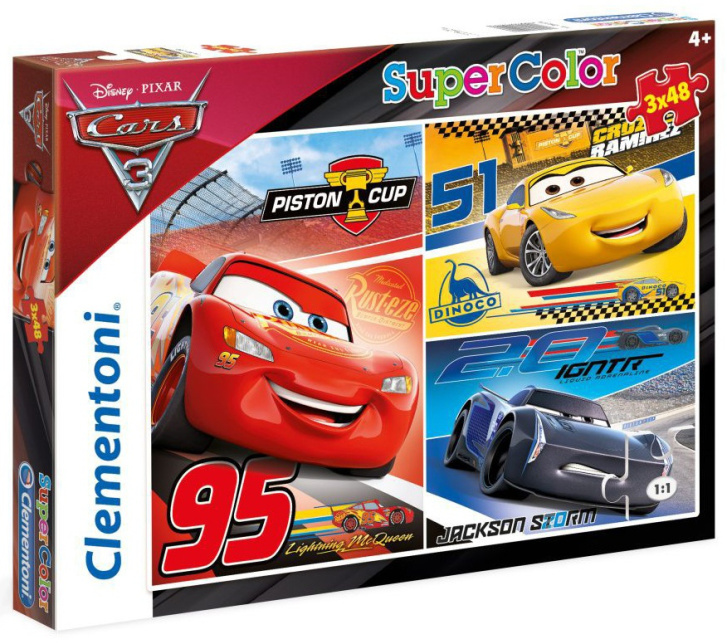 Puzzle Cars 3 x 48