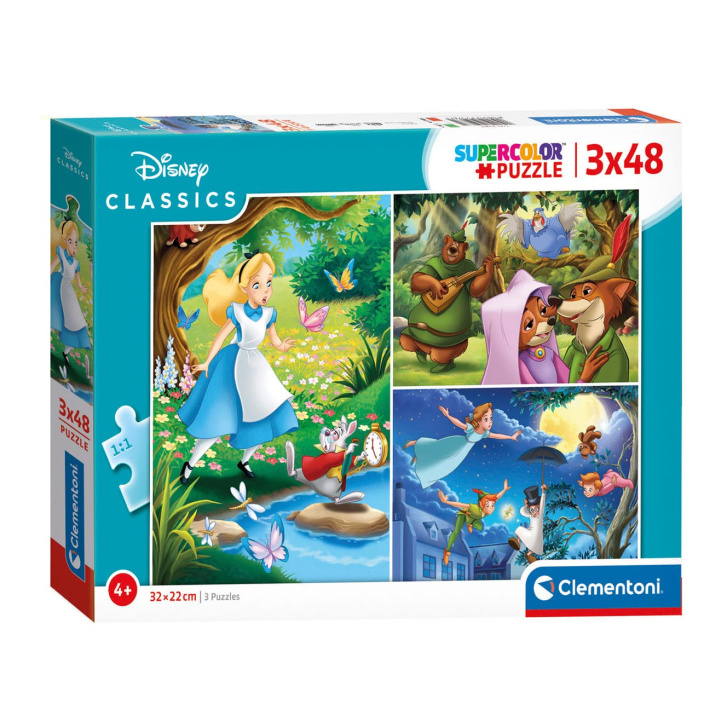 Puzzle 3 v 1 – Disney pohádky