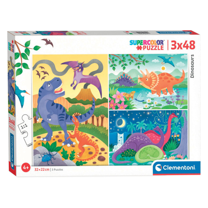 Puzzle 3x48 - Dinosaurus