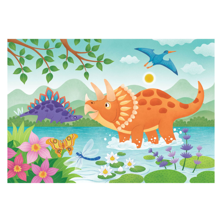Puzzle 3x48 - Dinosaurus