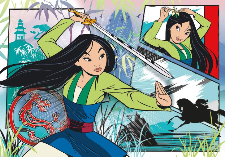 Puzzle 104 SuperColor – Mulan