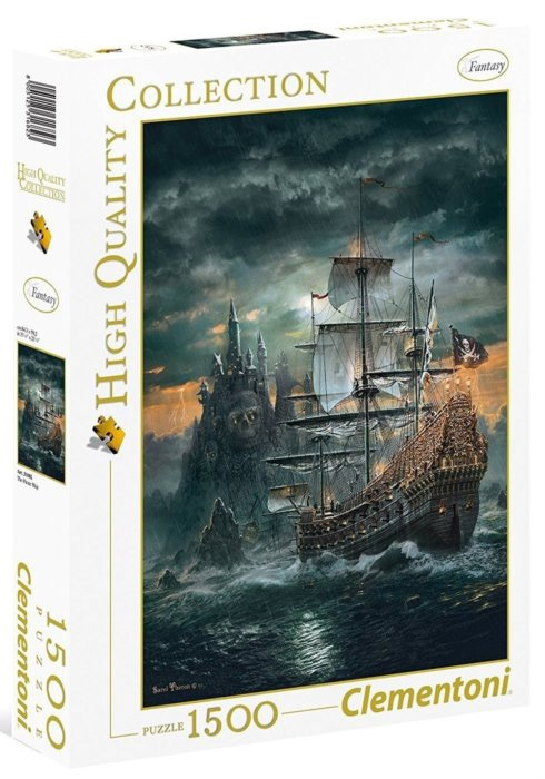 Puzzle 1500 - Pirátská loď